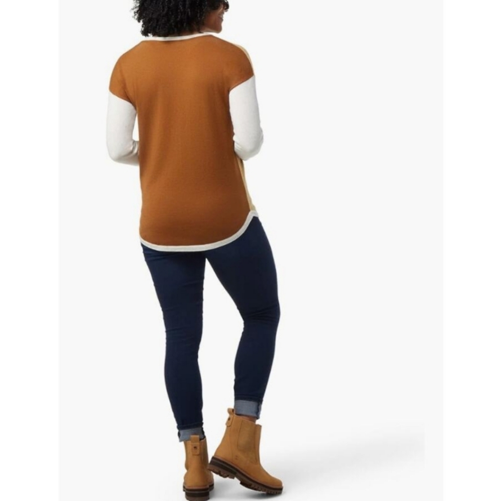 SmartWool Shadow Pine Colorblock Sweater - Picture 12 of 16
